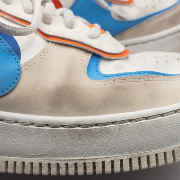 Nike Women’s Sneakers Y2K Street Remix AF1 Shadow Multi Swoosh Color Block 11 - Picture 5 of 8